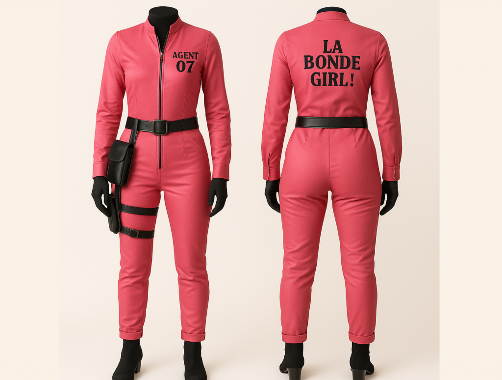 uniforme rose plombier artisan identité visuelle pop bold agent 07